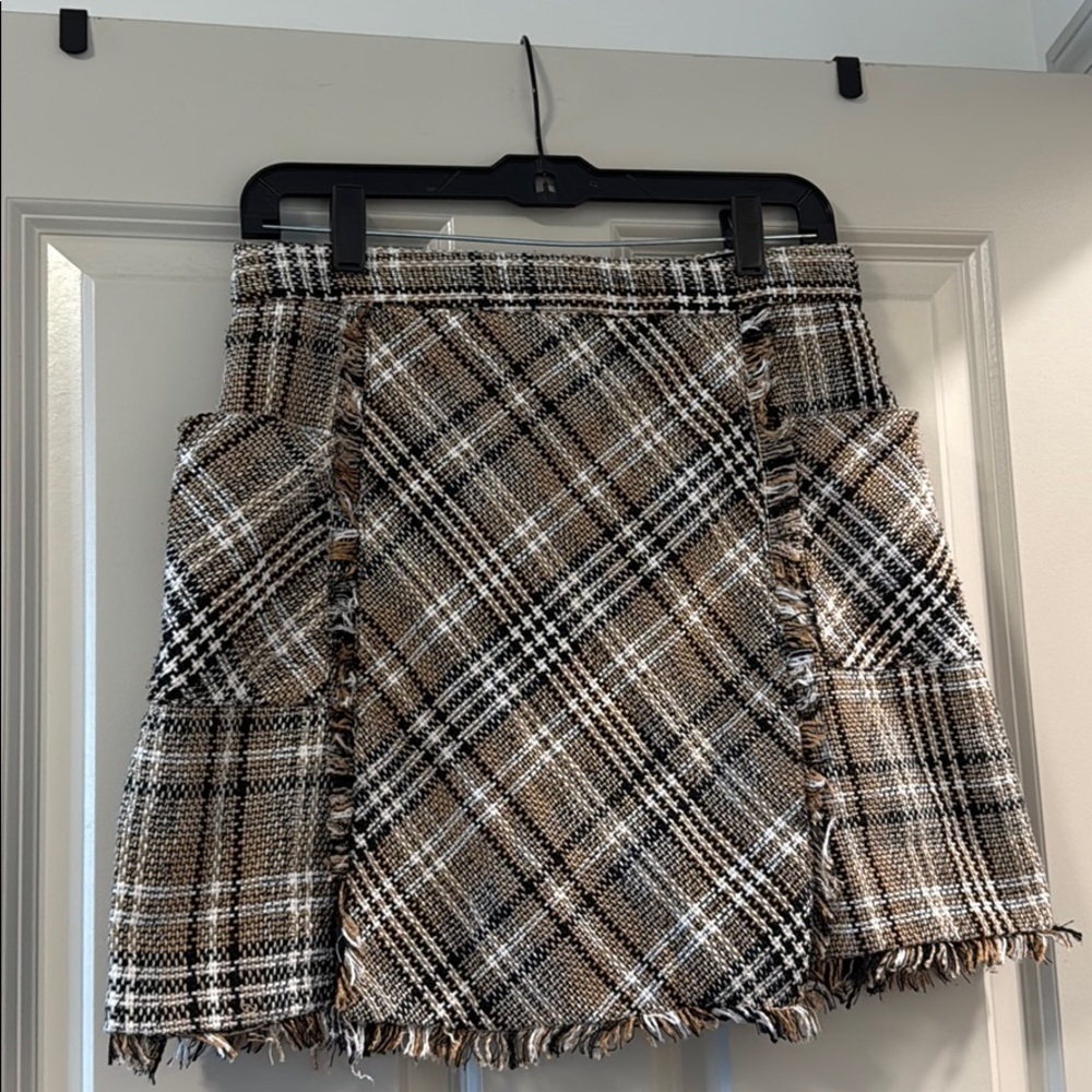 Goodnight Macaroon Tweed Skirt
